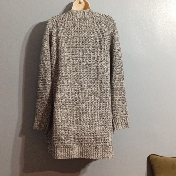 Pink clover women's gray with green blends cardigan size large - Picture 15 of 17